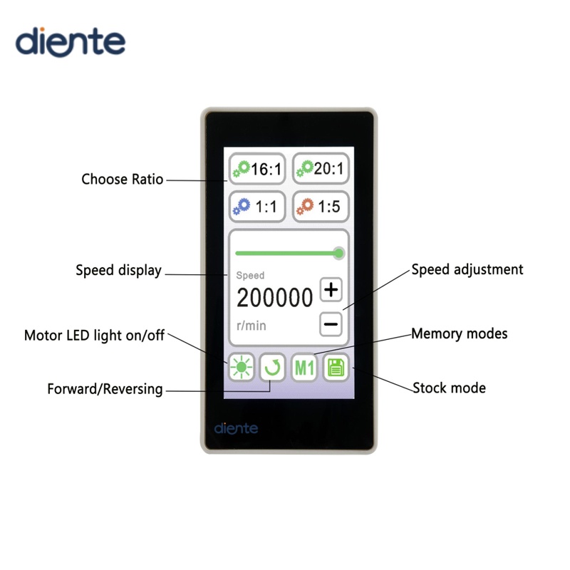 Micromotor eléctrico dental - ¡Bienvenido a diente-dental.com! micromotor eléctrico dental